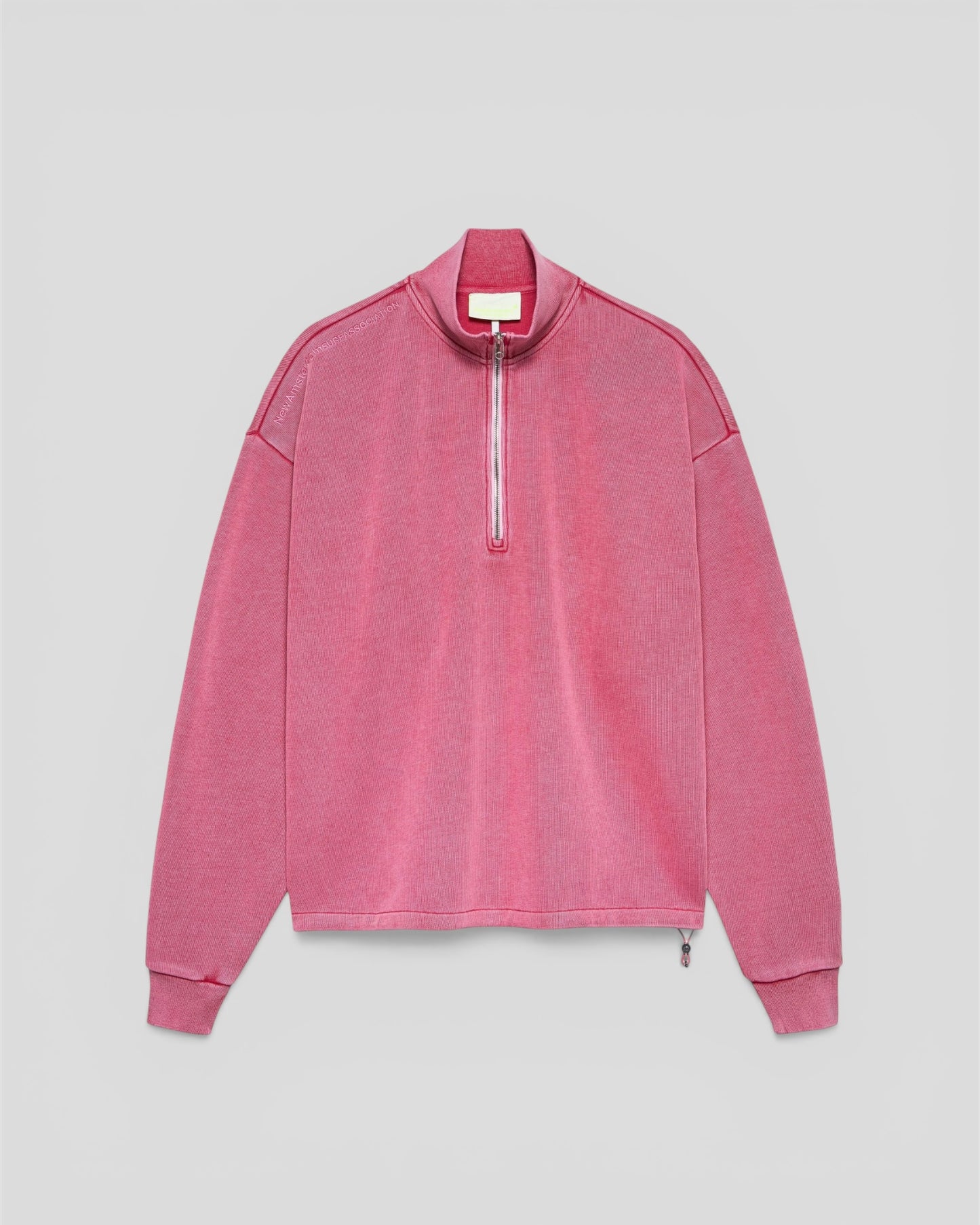 Plate half zip