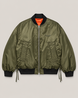 Reversible bomber jacket