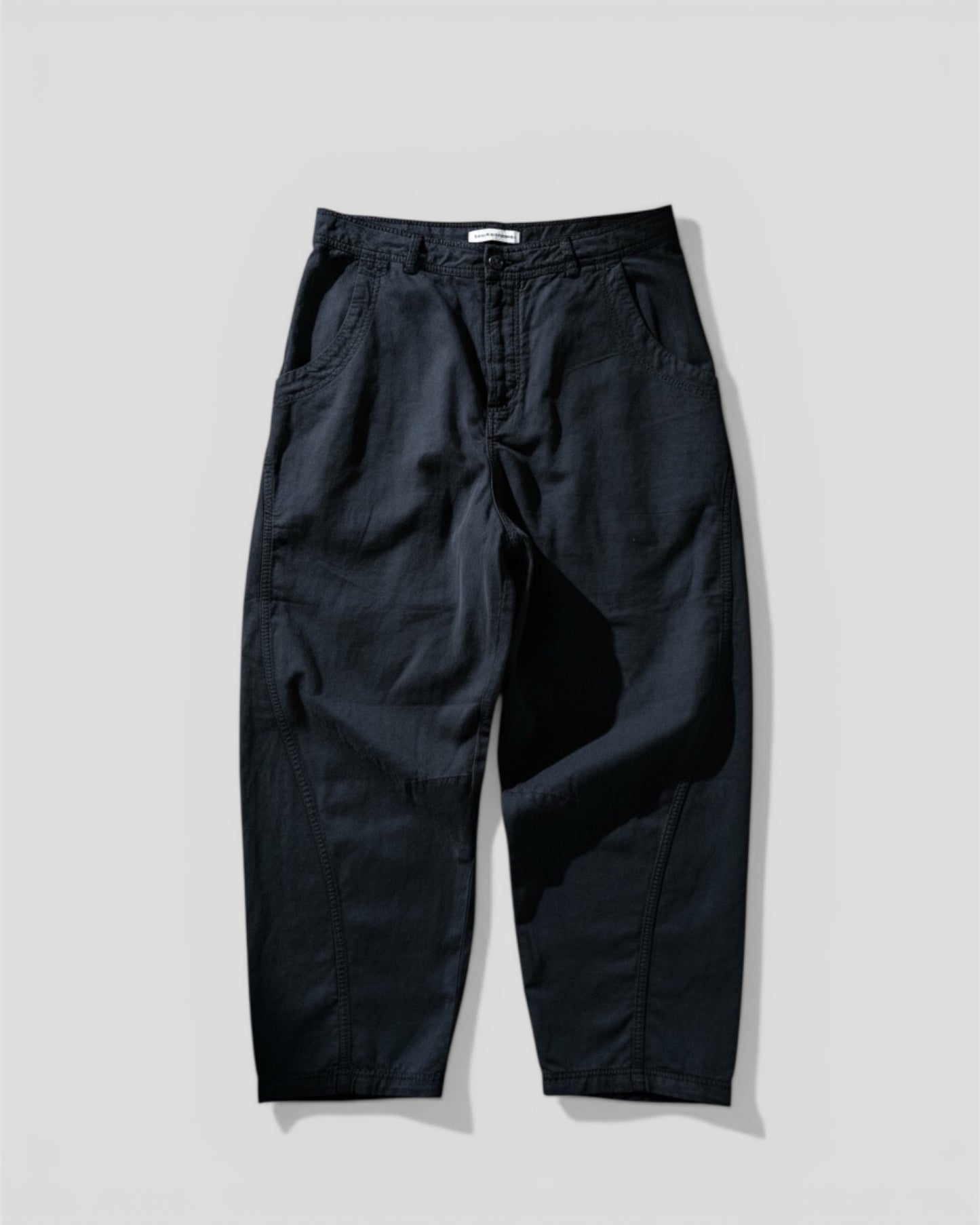 Twisted seam jean