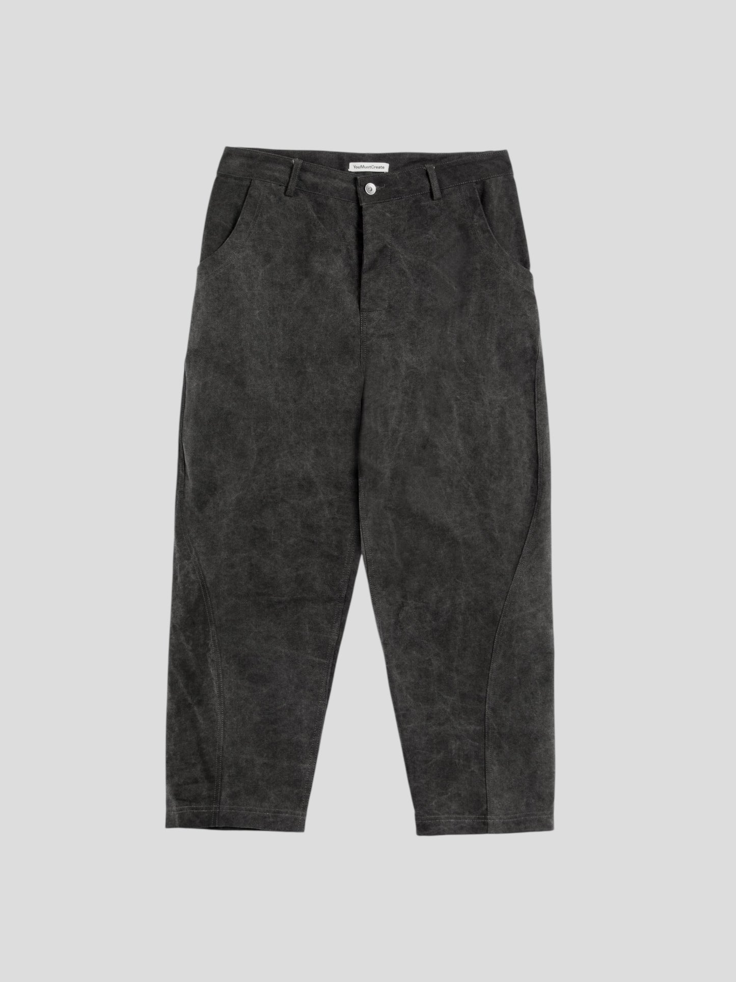 Twisted seam jean