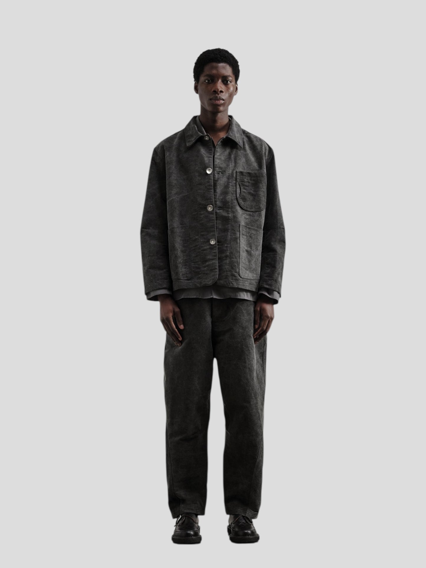 Twisted seam jean